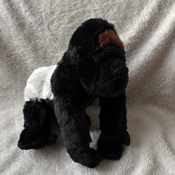 webkinz Other - Webkinz Silverback Gorilla Plush 🖤 No Code | Retired Jungle Animal |